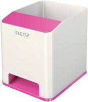 Pennenhouder Leitz WOW wit/roze 1 Stuk