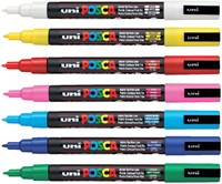 Paintmarker Uni POSCA PC3M F wit 1 Stuk-2
