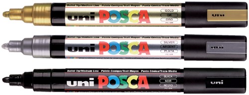 Paintmarker Uni POSCA PC5M medium hemelsblauw-2