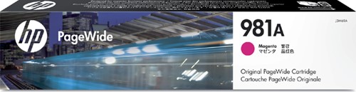 Inktcartridge HP J3M69A 981A rood 1 Stuk