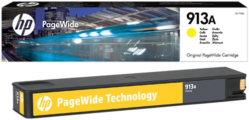 Inktcartridge HP F6T79AE 913A geel 1 Stuk