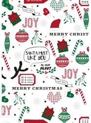 APPARAATROL KERST 200MX50CM 1 ROL