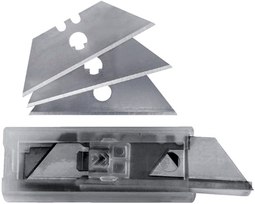 Snijmes Westcott trapezium 18mm schuif aluminium 1 Stuk-2