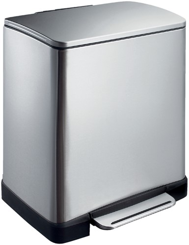 Pedaalemmer EKO E-Cube 9+10 liter rvs 1 Stuk