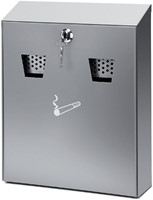 Wandasbak met binnenemmer staal 1 Stuk