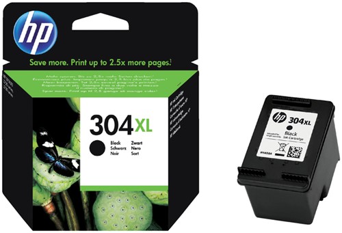 Inktcartridge HP N9K08AE 304XL zwart 1 Stuk