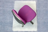 Stoelmat Floortex PVC 120x90cm zachte vloeren 1 Stuk-2