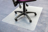 Stoelmat Floortex PVC 120x150cm zachte vloeren 1 Stuk-3