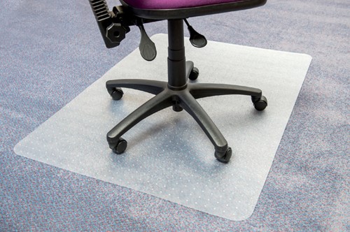 Stoelmat Floortex PVC 120x150cm zachte vloeren 1 Stuk-3