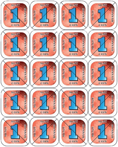 Consumptie breekmunt Combicraft rood 200st 200 Stuk