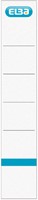 Rugetiket Elba 34x190mm zk wt bl 10st 10 Vel