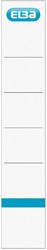 Rugetiket Elba 34x190mm zk wt bl 10st 10 Vel