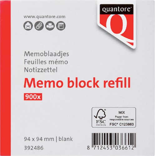 Memoblok Quantore losbladig 94x94x90mm 900v 900 Vel-2