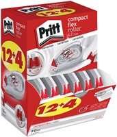 Correctietape Pritt Compact Flex 4.2mmx10m 12+4 16 Stuk-2