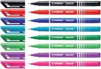 Fineliner STABILO Sensor 189/41 F blauw 1 Stuk-2