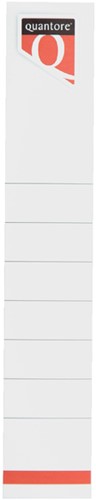 Rug etiket Quantore 34x190 zelfklevend smal wt 10 Vel-2