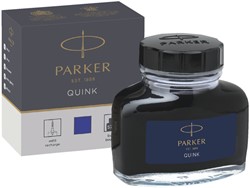 Vulpeninkt Parker Quink permanent 57ml blauw 57 Milliliter