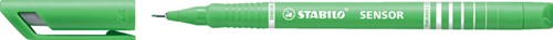 Fineliner STABILO Sensor 189/43 F lichtgroen 1 Stuk