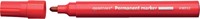Viltstift Quantore perm rond 1-1.5mm rood 1 Stuk