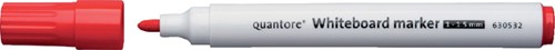 Whiteboardmarker Quantore whiteb rond 1-1.5mm rood 1 Stuk