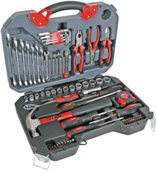Gereedschapsset 78delig in koffer 1 Stuk