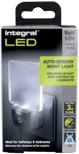 Led nachtlamp Integral 4000K koel wit 0.6W 20lumen 1 Stuk-1