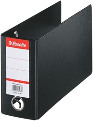 Ordner Esselte giro 80mm PP 16x28cm zwart 1 Stuk