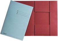 Dossiermap Esselte folio 3klep manilla 275gr groen 1 Stuk-2