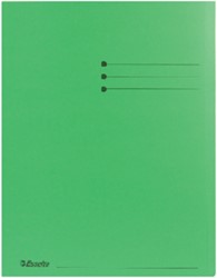 Vouwmap Esselte A4 overslag manilla 180gr groen 1 Stuk