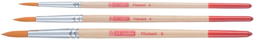 Penseel Talens Art Creation filament rond 3st ass 3 Set-3