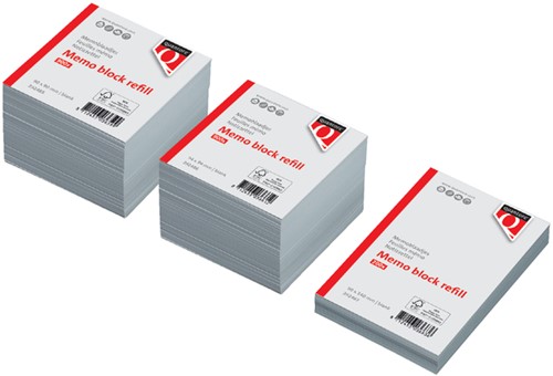 Memoblok Quantore losbladig 90x90x90mm 900v 900 Vel-2