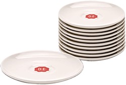 Schotel Douwe Egberts universeel wit 1 Stuk