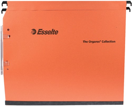 Hangmap Esselte Orgarex dual lateraal 345x275x30mm oranje-2