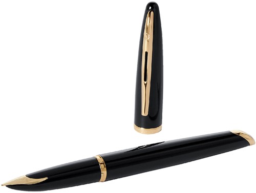 Vulpen Waterman Carene Sea GT M lak zwart 1 Stuk-2