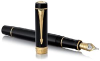 Vulpen Parker Duofold Classic 18k GT F zwart 1 Stuk-3