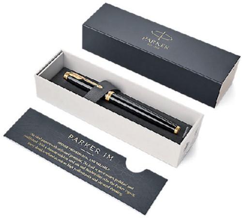 Vulpen Parker IM GT F zwart 1 Stuk-3