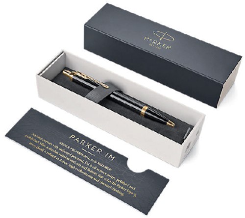 Balpen Parker IM GT M zwart 1 Stuk-1