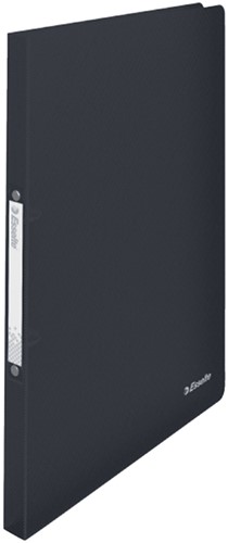 Ringband Ess VIV A4 2-rings O-mech16mm PP zwart 1 Stuk