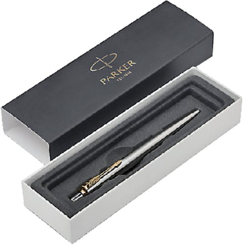 Balpen Parker Jotter GT M roestvrij staal 1 Stuk-3