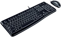 Toetsenbord Logitech K120 Qwerty muis USB zwart 1 Stuk-2