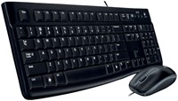 Toetsenbord Logitech K120 Qwerty muis USB zwart 1 Stuk-3
