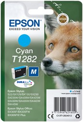 Inktcartridge Epson T1282 blauw 1 Stuk