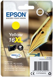 Inktcartridge Epson 16XL T1634 geel 1 Stuk