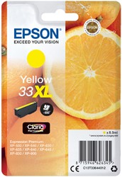 Inktcartridge Epson 33XL T3364 geel 1 Stuk