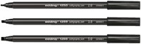 Kalligrafiepen edding 1255 2.0-3.5-5.0mm zwart 3 Stuk-2