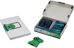 Archiefkit Djois petrol 100st 100 Stuk