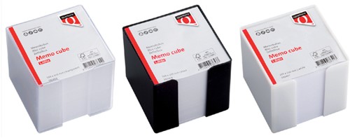 Memokubus Quantore 10x10x9cm 900v zwart 1 Stuk-2
