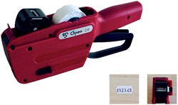 Etiketteertang Open-Data C6 1 regel 12x26mm 1 Stuk