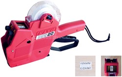 Etiketteertang Sato Duo 20 2 regels 16x23mm 1 Stuk