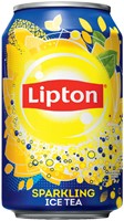 Frisdrank Lipton Ice Tea sparkling blik 330ml 330 Milliliter